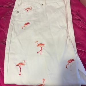 NWT Chico’s slimming ankle flamingo jeans size 2.5